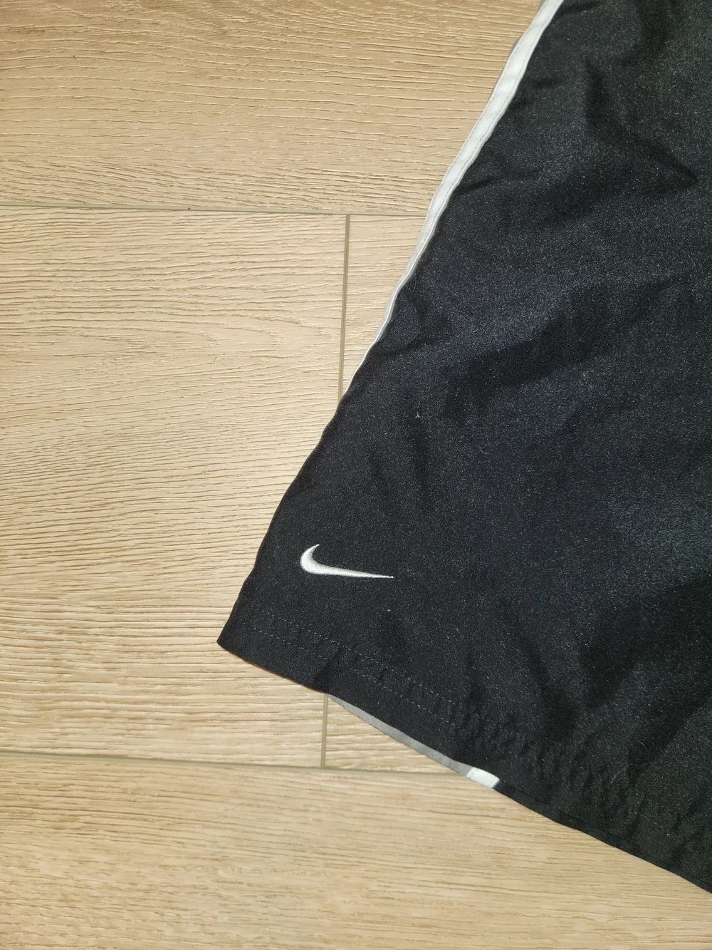 Vintage Y2K Nike Black Sportswear Nylon Men's Size XL Swim Shorts Good Condition